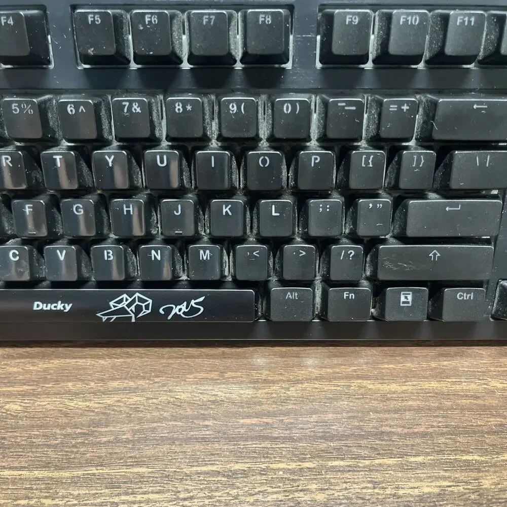 Ducky Shine 5 RGB Mechanical Keyboard ABS Double-Shot Keycaps Tested Working